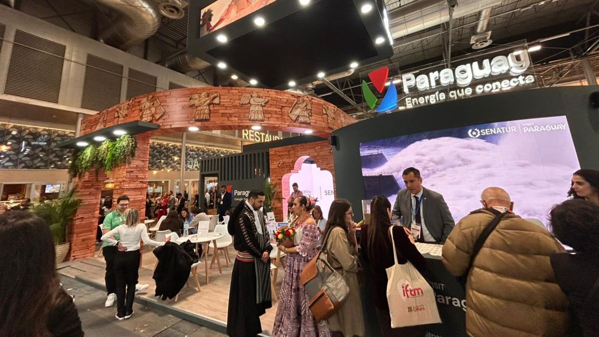 Stand de Paraguay en Fitur 2026. Stand de Paraguay en Fitur 2026.