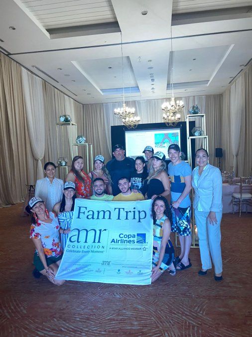 Participantes del Fam Boda de AMR Collection.