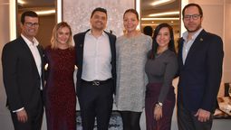 David Pressler, vicepresidente comercial de Decameron; Laura Varón, jefe de Marketing de Decameron ; Mauricio García, director regional de Ventas para Sudamérica en Decameron; Johana Cuan Correa, directora Corporativa de Marketing de Decameron; Eliana Daza, gerente comercial de Decameron; Jairo Berrio, director Comercial Regional Centroamérica y Caribe de Decameron.