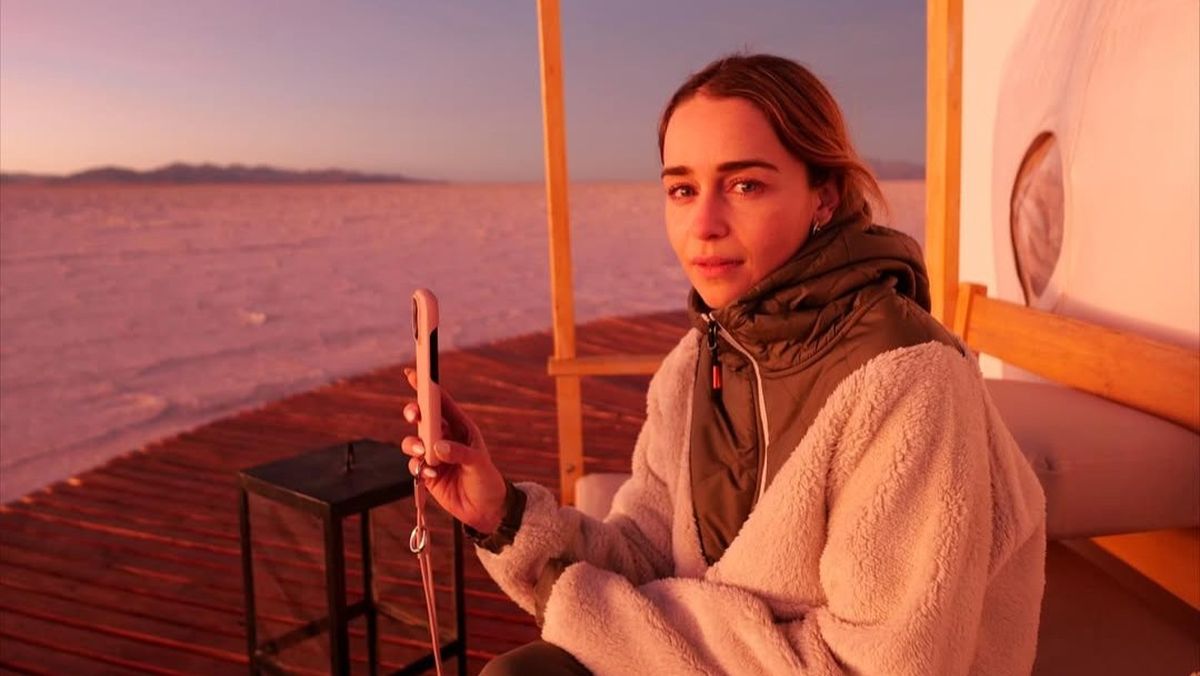 Vacaciones: Emilia Clarke, la querida actriz que destacó en Game of Thrones, visitó varios destinos de Argentina y te contamos por cuáles pasó.