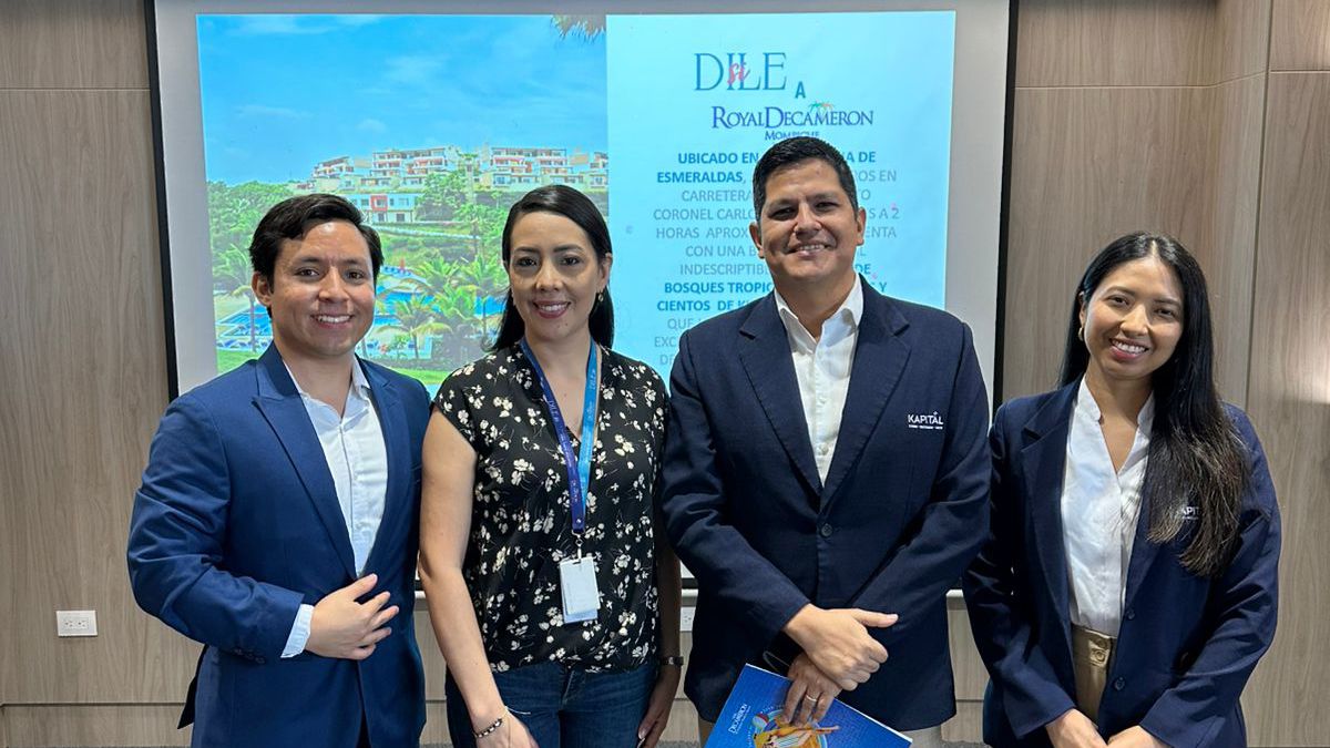 Equipo comercial de Decameron en Guayaquil.