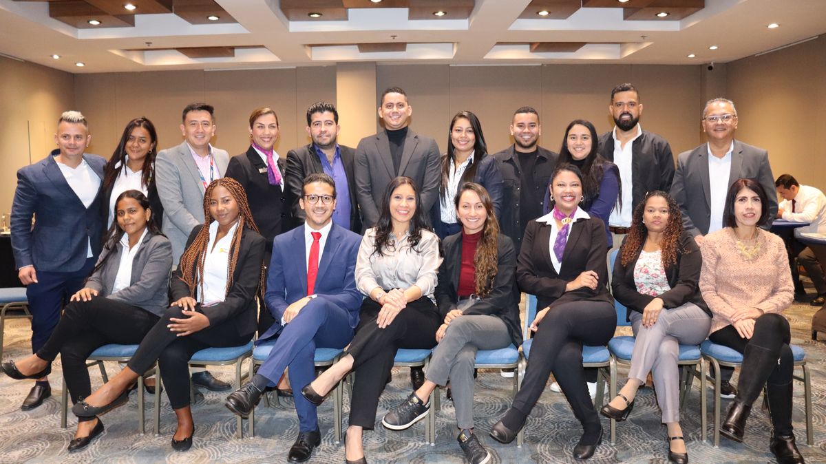 Expositores de la caravana Descubre Cartagena de Indias en Bogotá.