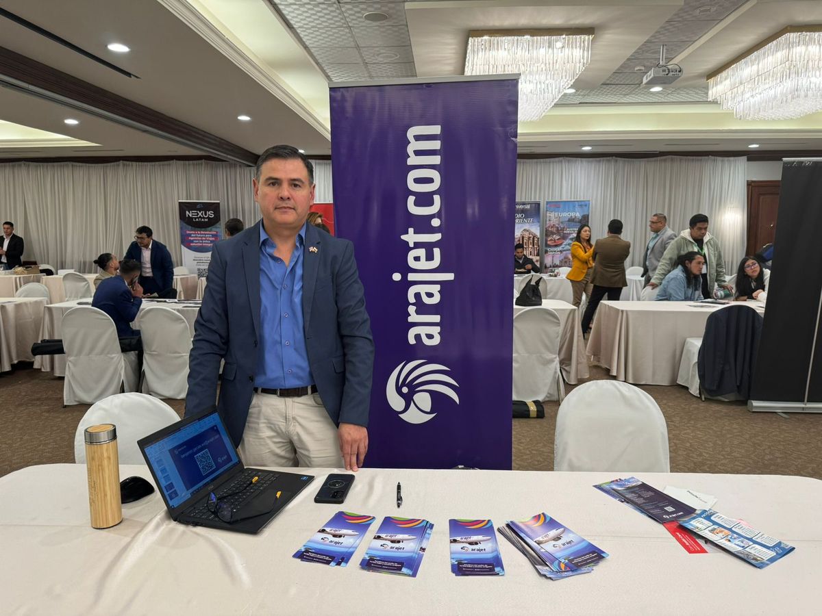 Arajet está operando en Ecuador desde noviembre del 2022, iniciando exitosamente con dos frecuencias, ahora busca aumentar la capacidad de sus vuelos al 50% en este verano. - Ladevi Medios y Soluciones Arajet está operando en Ecuador desde noviembre del 2022, iniciando exitosamente con dos frecuencias, ahora busca aumentar la capacidad de sus vuelos al 50% en este verano.