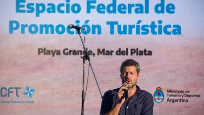 El ministro de Turismo y Deportes de la Nación, Matías Lammens.
