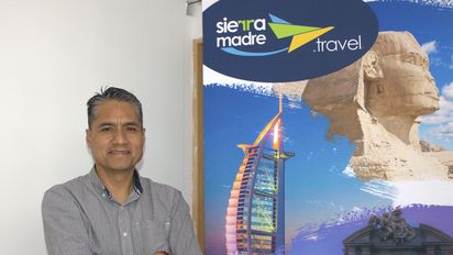 Fidel Vázquez, gerente regional en CDMX de la Operadora Turística Sierra Madre, conversó acerca de los desafíos al frente de la nueva oficina.