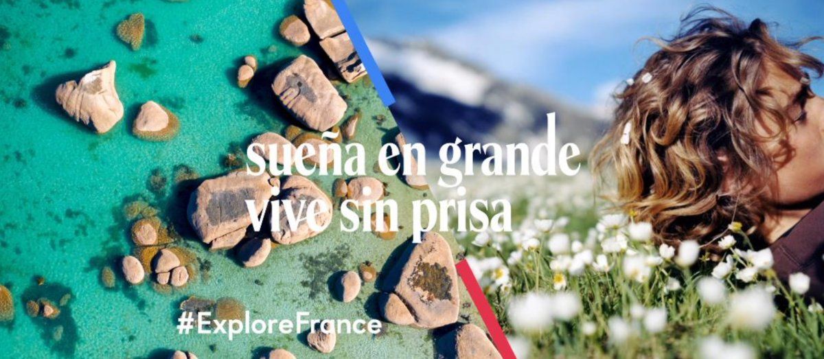 Cartel promocional de #ExploreFrance&nbsp;