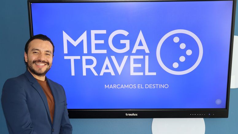 Estevens López, director de Marketing de Mega Travel Colombia.