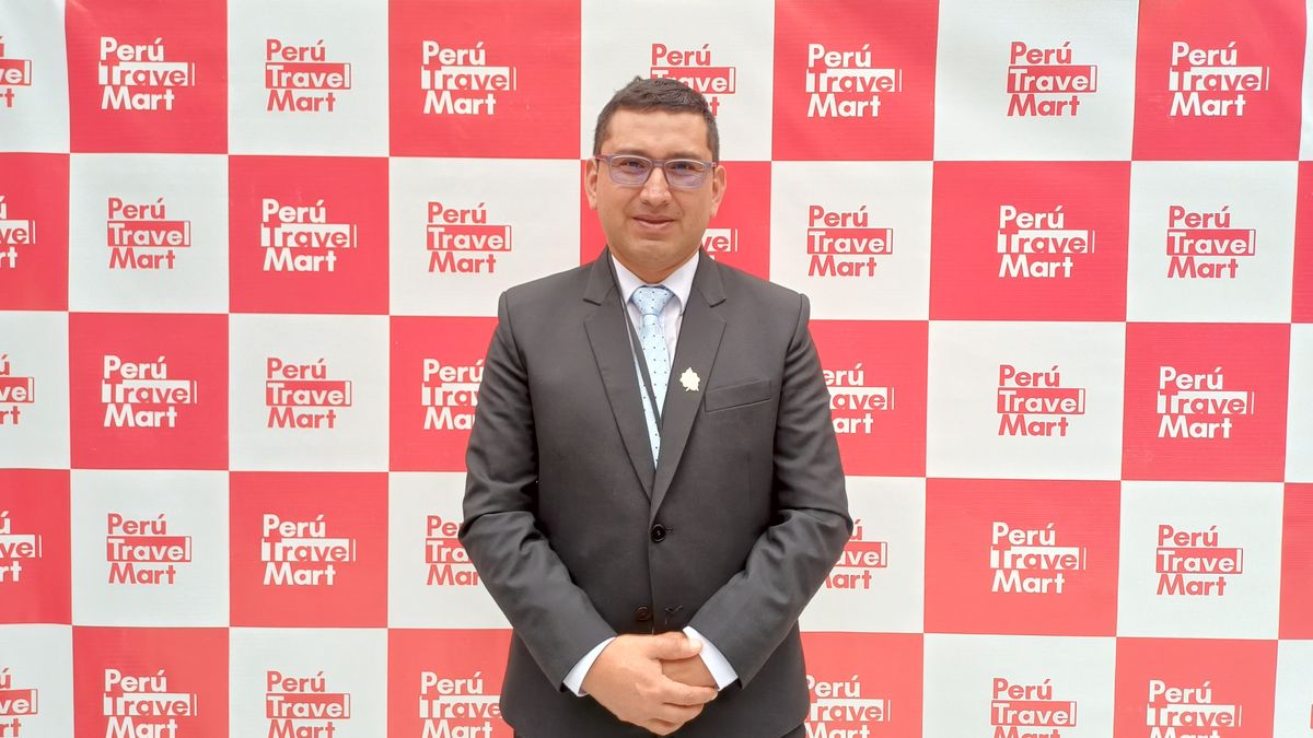 Lenin Servan, director de la Dirección Regional de Comercio Exterior y Turismo de Amazonas.