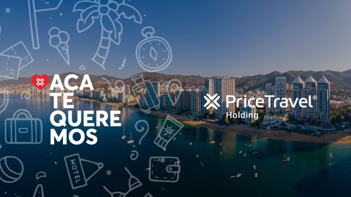 ACA te queremos es la nueva campaña de promoción turística de PriceTravel Holding que busca beneficiar a Acapulco.