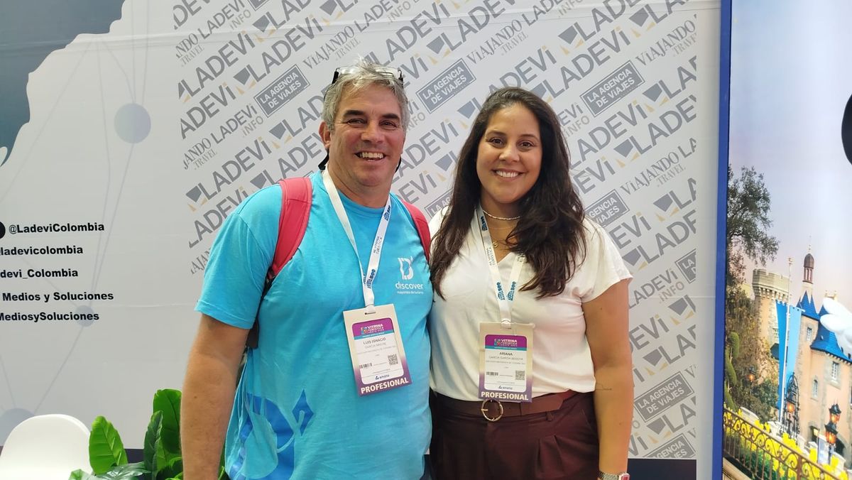 Luis Ignacio García y Ariana García de Discover.