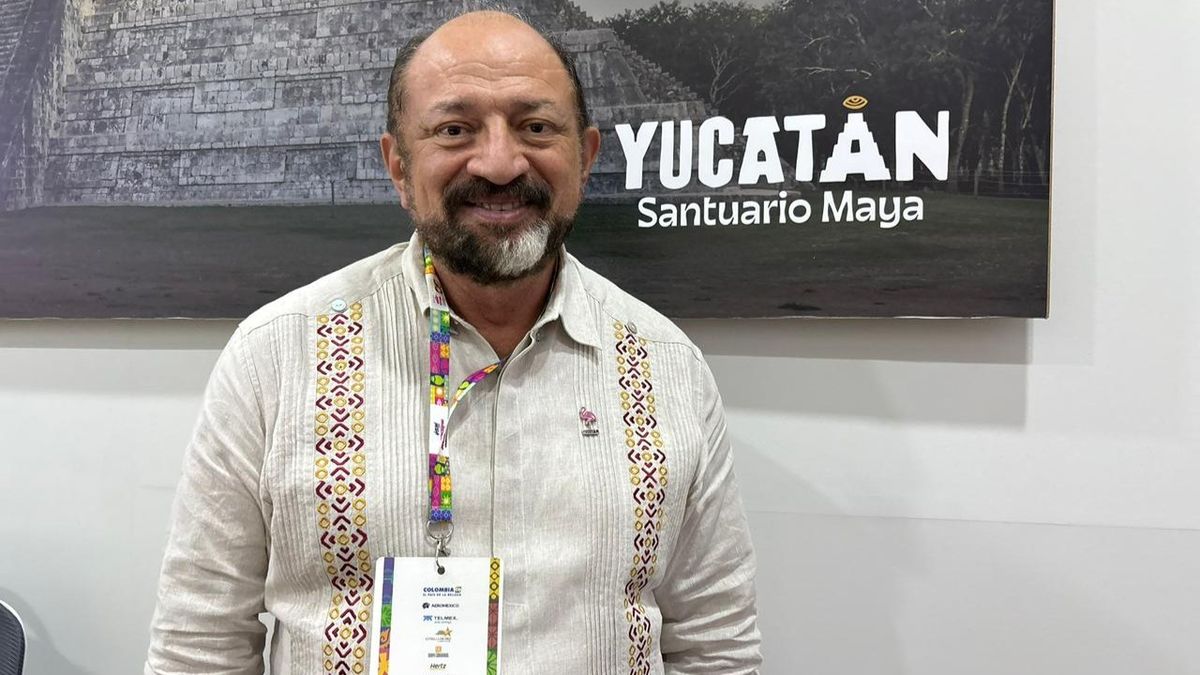 Darío Flota, secretario de Fomento Turístico de Yucatán (Sefotur).