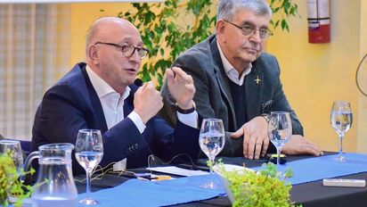 Arnaldo Nardone, gran referente del turismo MICE en Latinoamérica, junto a Sergio Antonio Herrera, director ejecutivo de Grupo PDA.
