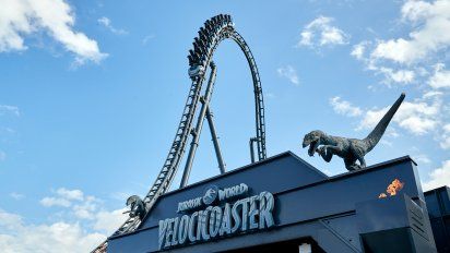 UOR. Jurassic World VelociCoaster se prepara para su apertura