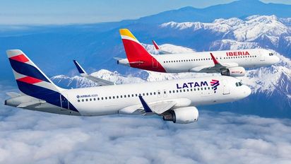 Latam Airlines Group e Iberia amplían beneficios para pasajeros frecuentes entre Sudamérica y Europa