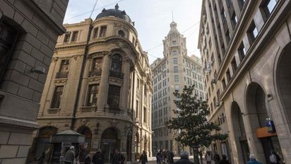 Calle Nueva York, lugar donde se ubicaban las oficinas de Novojet.&nbsp;