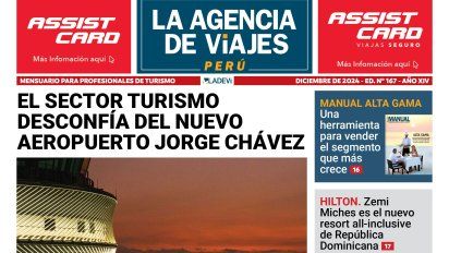 Portada de la Revista La Agencia de Viajes Perú de diciembre 2024.