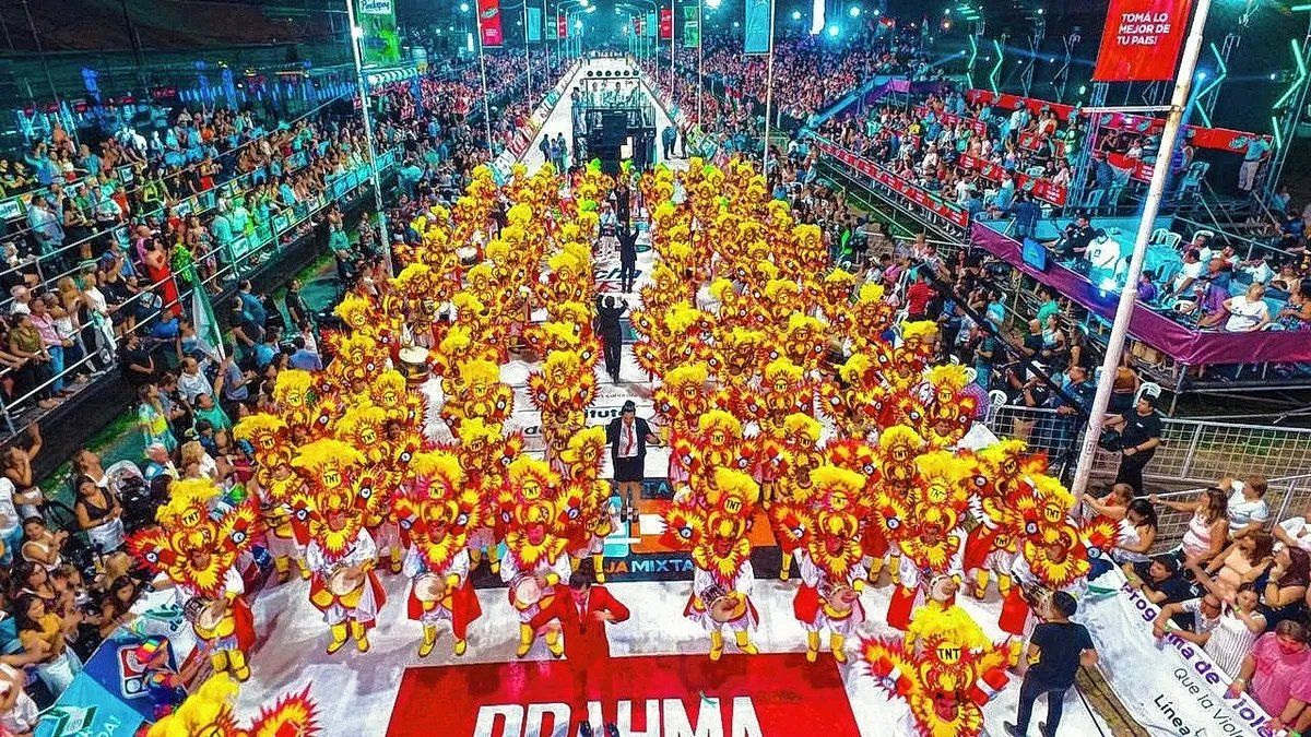 El Carnaval de Concordia es uno de los más populares en Argentina.