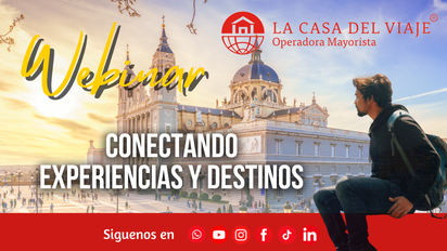 La Casa del Viaje promueve webinars para agencias de viajes