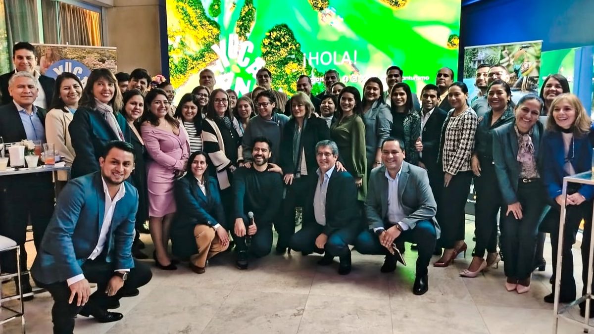 Mayoristas y turoperadores reunidos en la promoci&oacute;n del destino Yucat&aacute;n.