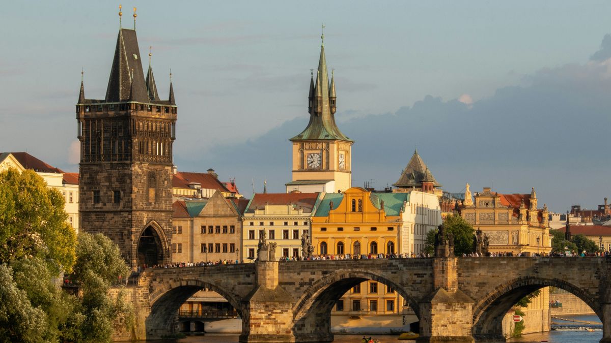 Vista de Praga, uno de los destinos en los que opera Rail Europe