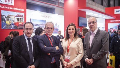 El equipo de VPT en su stand durante la reciente Fitur de Madrid.