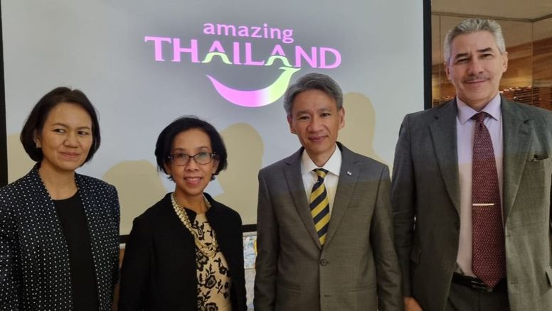 Tailandia presente en Argentina:&nbsp;Pornpan Intratat, Titiporn Manenate, Krit Tankanarat y Ricardo Lambertini.