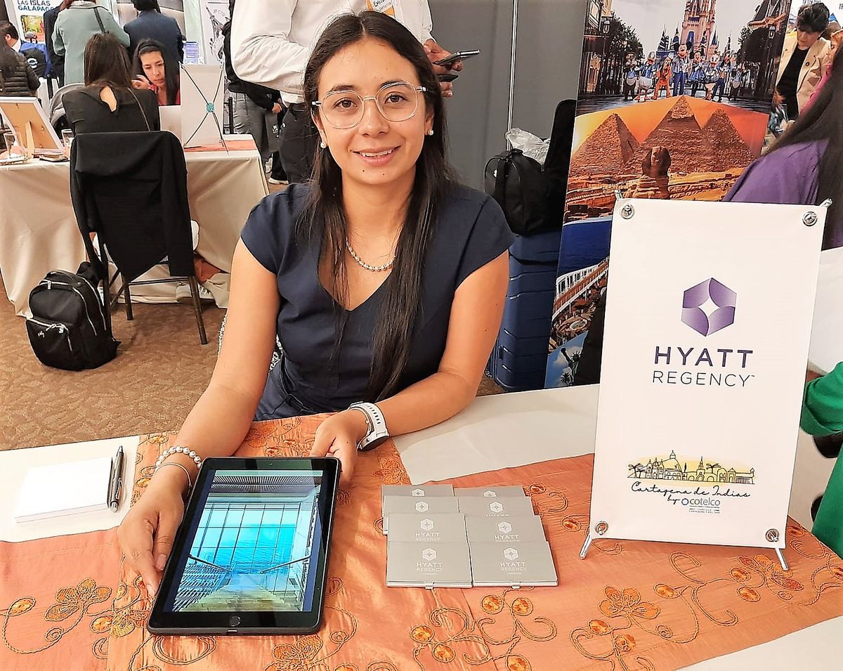 Hyatt Regency expuso sus bondades a los agentes de viajes de Cuenca y Quito durante los Workshops de Ladevi. 