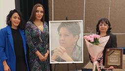 Canaero entregó la primera Presea Tony Gutiérrez en 2022, cuando Diana Olivares era la presidenta de la Cámara.