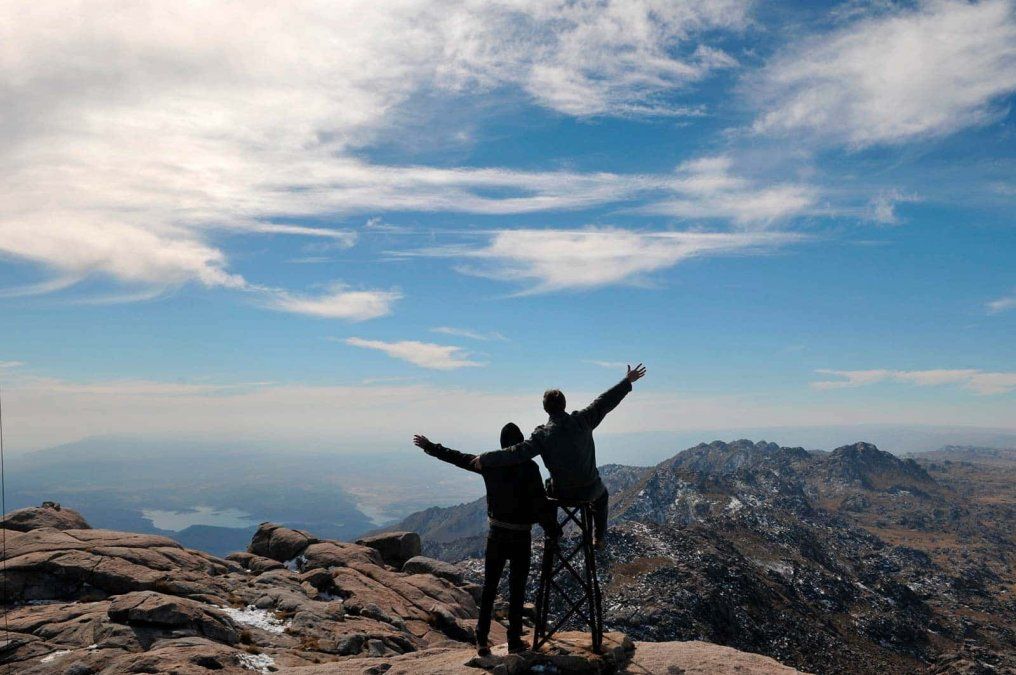 El Cerro Champaquí es uno de los lugares más concurridos para realizar turismo aventura.