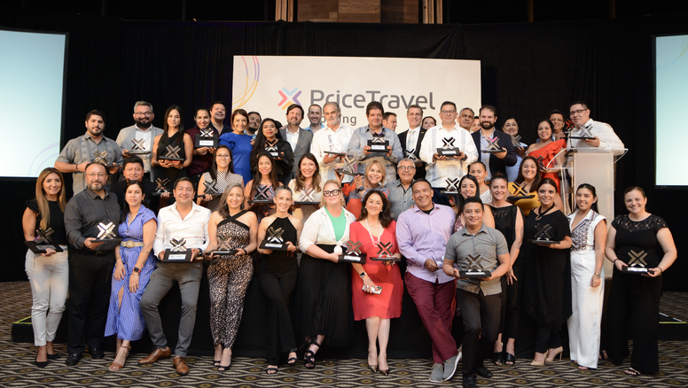 PriceTravel Holding premió con EVM Awards a lo mejor de la indsutra turística en 2023.