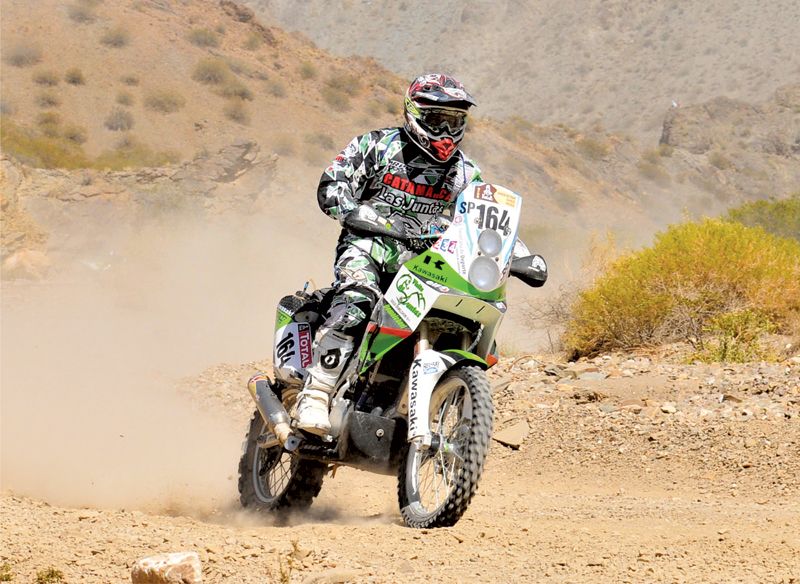 Durante la competencia, se lucen los escenarios naturales en todo su esplendor.