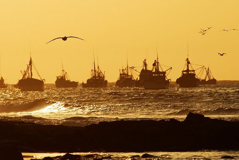 Atardecer en Máncora.