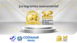 Con este reconocimiento, Costamar Travel reafirma su posición como referente del turismo en la región.