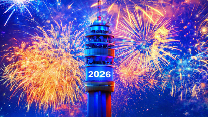 La Torre Entel se prepara para celebrar el Año Nuevo 2026 con un espectáculo de fuegos artificiales y drones que iluminará el cielo de Santiago tras siete años de ausencia.