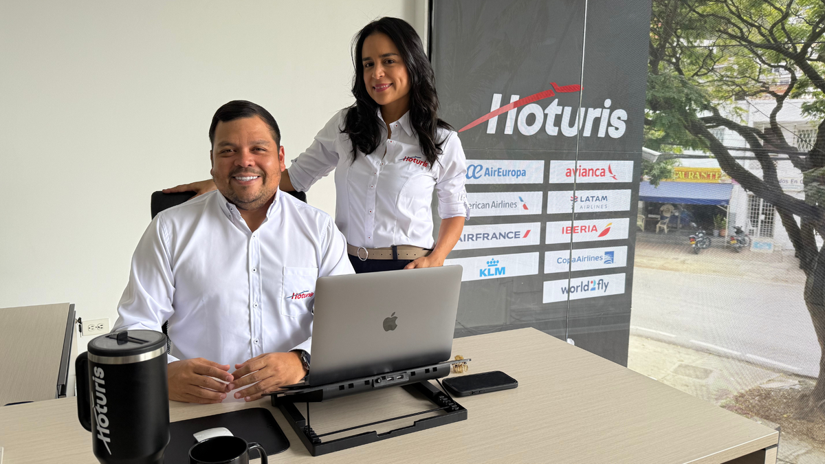 Manuel Alejandro Caballero y Ana Caballero, CEOs de Hoturis.