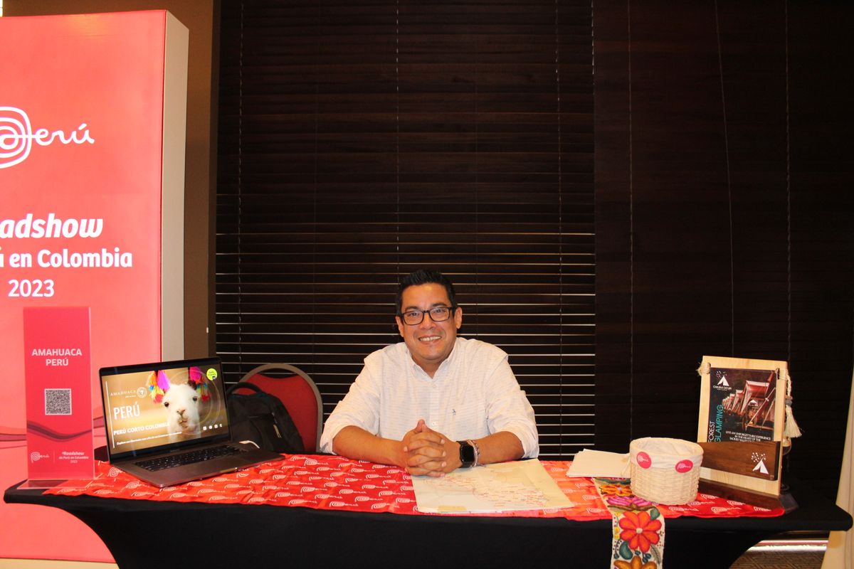 Gustavo Calderon, Managing Director Peru de Amahuaca DMC & Events.