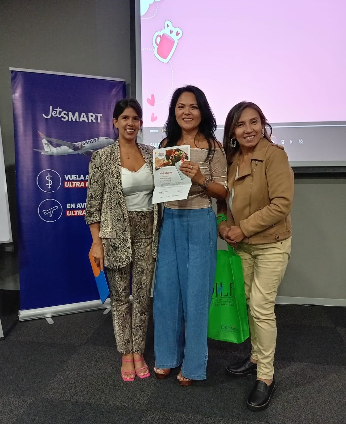 Las madres se llevaron diversos premios por su día.