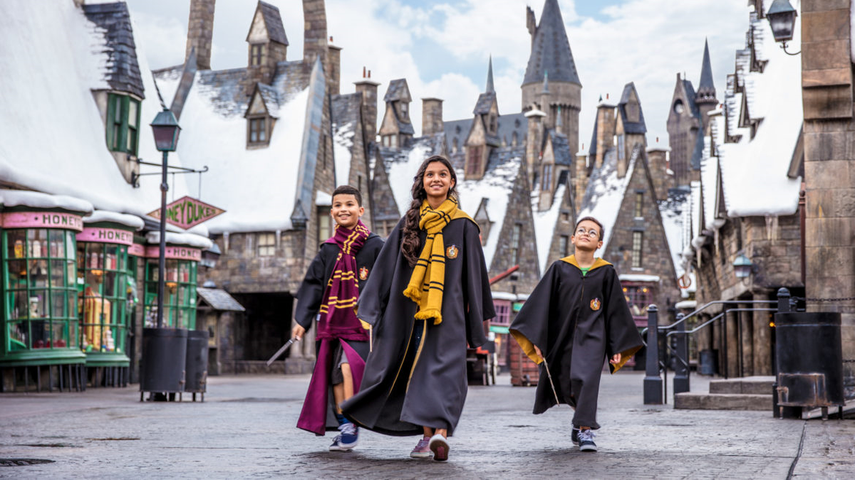 Descubre dónde queda cada área de Harry Potter en Universal Orlando Resort.