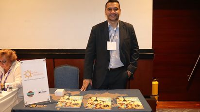 Fredy Ordóñez, director de Mayoreo de Viva Vacations, en el marco de Ladevi Workshop.
