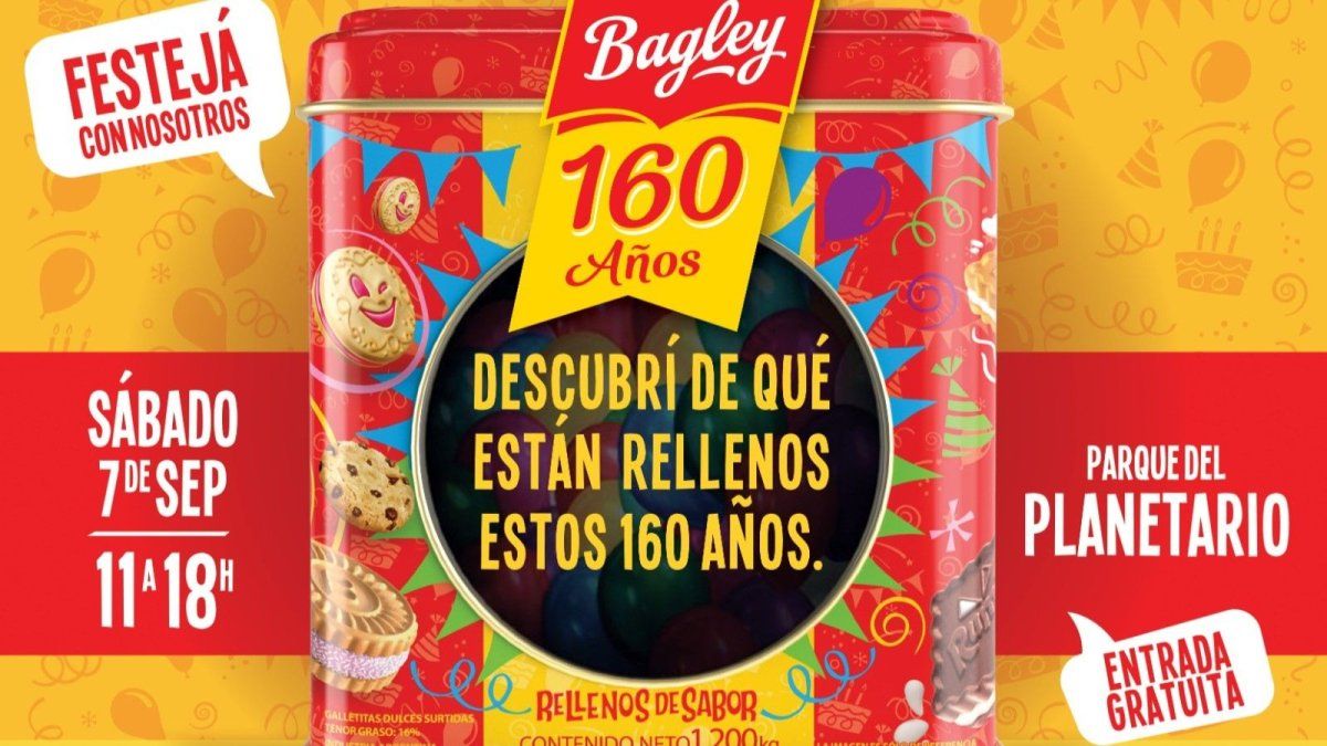 Actividades gratis en Buenos Aires este fin de semana: festejos de la marca de galletitas Bagley en el Planetario.