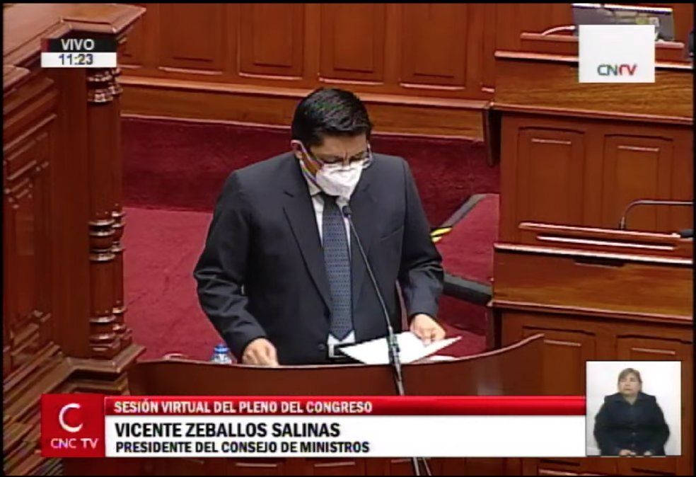 El premier Zeballos expuso las medidas que se están tomando para el sector turismo. - Ladevi Medios y Soluciones El premier Zeballos expuso las medidas que se están tomando para el sector turismo.