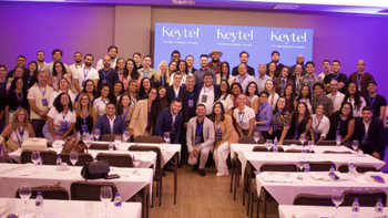 Participantes de la convención anual de Keytel en Brasil.