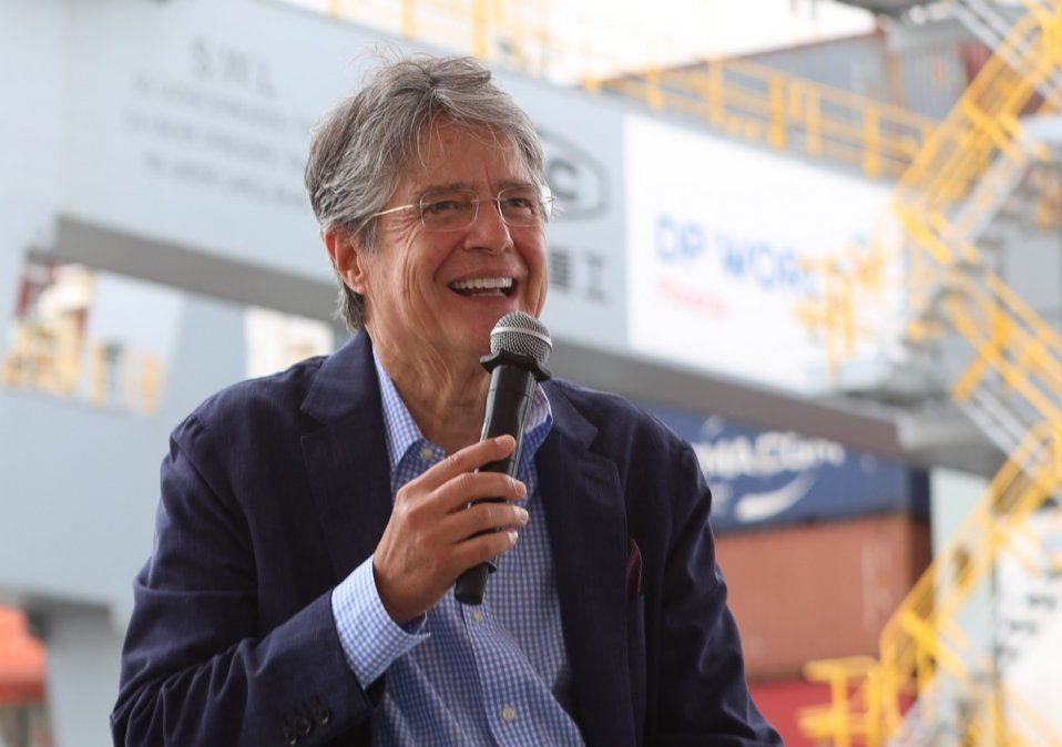 Guillermo Lasso, presidente de Ecuador.