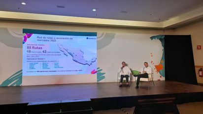 Al finalizar 2022 la flota de Aeroméxico será mayor a la que tenía antes de la crisis provocada por la pandemia del Covid-19, afirmó&nbsp;Rodrigo Sandoval, director de Bancos y Lealtad de Grupo Aeroméxico.