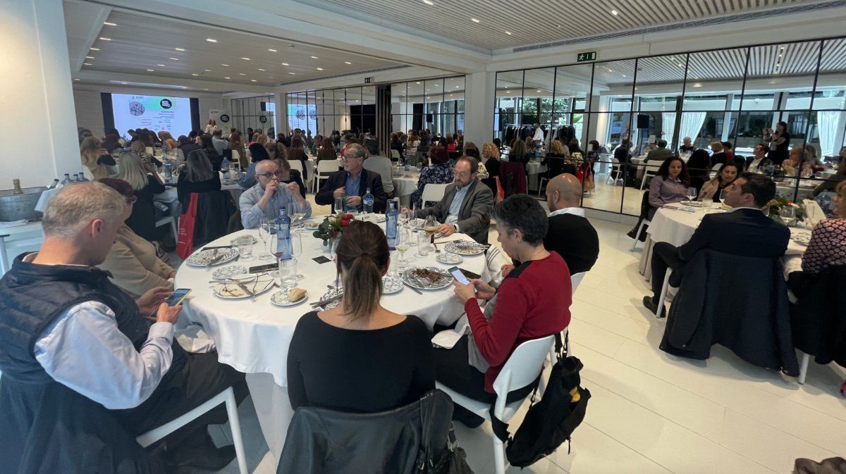 Primer evento de ACAVE en su tour con agentes del sector, en Barcelona, este miércoles 8 de marzo de 2023.