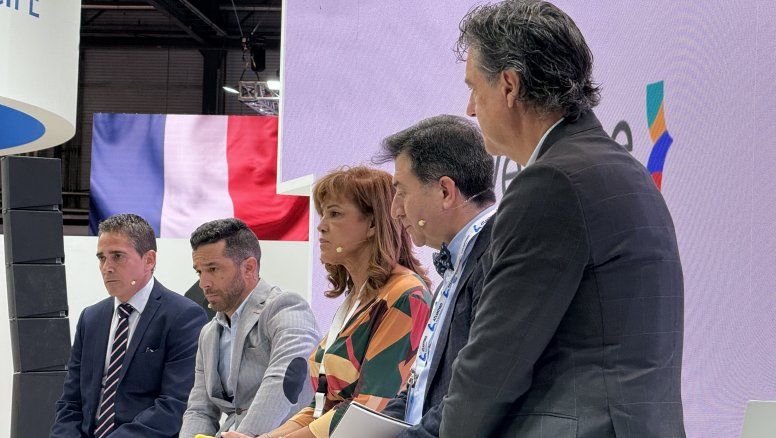 Representantes de las nuevas compañías que forman parte de Travelance en Fitur 2024