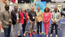 La delegación de Antigua y Barbuda en&nbsp;Seatrade Cruise Global, una de las ferias de negocios de la industria de cruceros más importantes a nivel global.&nbsp;