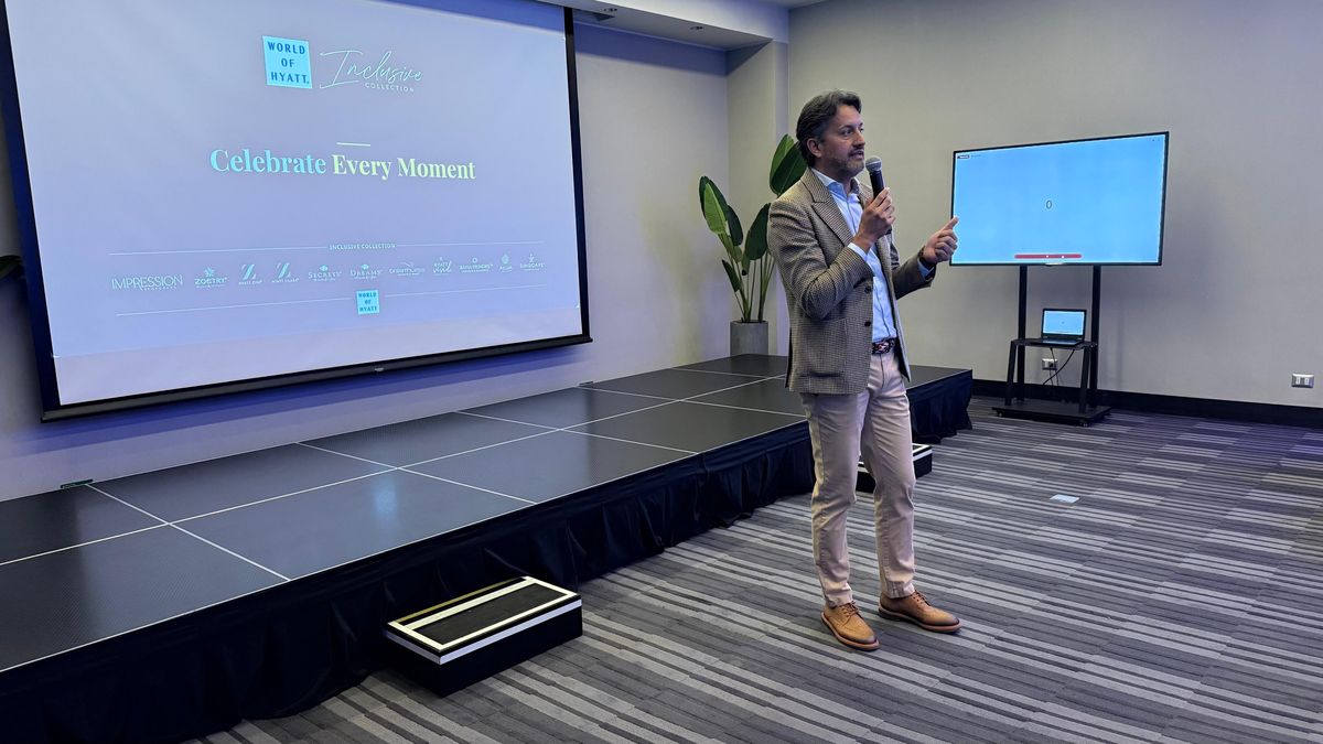 Alex Ruiz, director de ventas de Hyatt Inclusive Collection para Sudamérica