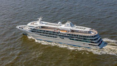 El Silver Origin, uno de los cruceros de Silversea, vuelve a navegar.
