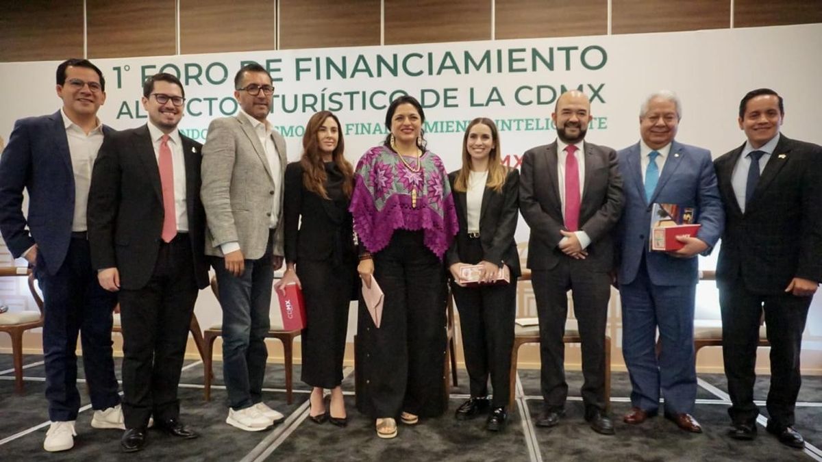 Representantes de los sector público y privado se reunieron durante el 1° Foro de Financiamiento al Sector Turístico de la Ciudad de México.